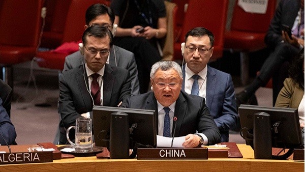 美国肆无忌惮违反国际法 中方痛斥美在加沙问题上滥用否决权