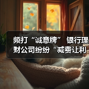 频打“诚意牌” 银行理财公司纷纷“减费让利”(图1) 频打“诚意牌” 银行理财公司纷纷“减费让利”(图1)