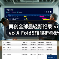 再创全球最轻新纪录 vivo X Fold5旗舰折叠新品发布(图2) 再创全球最轻新纪录 vivo X Fold5旗舰折叠新品发布(图2)