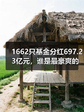 1662只基金分红697.23亿元，谁是最豪爽的那一只？（图3）