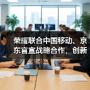 荣耀联合中国移动、京东官宣战略合作,创新渠道模式、推动产业链升级(图4) 荣耀联合中国移动、京东官宣战略合作,创新渠道模式、推动产业链升级(图4)