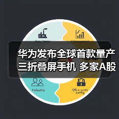 华为发布全球首款量产三折叠屏手机 多家A股公司跻身核心供应链(图2) 华为发布全球首款量产三折叠屏手机 多家A股公司跻身核心供应链(图2)