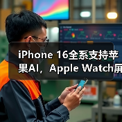 iPhone 16全系支持苹果AI,Apple Watch屏幕面积增加30%……苹果新品发布会速览(图2) iPhone 16全系支持苹果AI,Apple Watch屏幕面积增加30%……苹果新品发布会速览(图2)