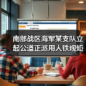 南部战区海军某支队立起公道正派用人铁规矩硬杠杠(图3) 南部战区海军某支队立起公道正派用人铁规矩硬杠杠(图3)