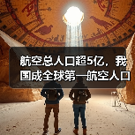 航空总人口超5亿,我国成全球第一航空人口大国(图3) 航空总人口超5亿,我国成全球第一航空人口大国(图3)