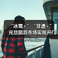 “冰雪+”“非遗+” 元旦旅游市场实现开门红(图1) “冰雪+”“非遗+” 元旦旅游市场实现开门红(图1)