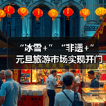 “冰雪+”“非遗+” 元旦旅游市场实现开门红(图3) “冰雪+”“非遗+” 元旦旅游市场实现开门红(图3)