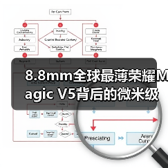 8.8mm全球最薄荣耀Magic V5背后的微米级制造工艺(图2) 8.8mm全球最薄荣耀Magic V5背后的微米级制造工艺(图2)