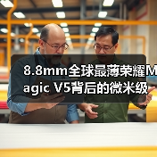 8.8mm全球最薄荣耀Magic V5背后的微米级制造工艺(图2) 8.8mm全球最薄荣耀Magic V5背后的微米级制造工艺(图2)