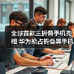 全球首款三折叠手机亮相 华为抢占折叠屏手机高位(图2) 全球首款三折叠手机亮相 华为抢占折叠屏手机高位(图2)