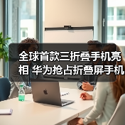 全球首款三折叠手机亮相 华为抢占折叠屏手机高位(图2) 全球首款三折叠手机亮相 华为抢占折叠屏手机高位(图2)