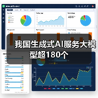我国生成式AI服务大模型超180个(图1) 我国生成式AI服务大模型超180个(图1)