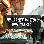 走进非遗工坊 感受乡村振兴“脉搏”(图3) 走进非遗工坊 感受乡村振兴“脉搏”(图3)