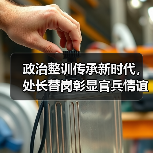 政治整训传承新时代，处长替岗彰显官兵情谊（图1）