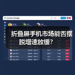 折叠屏手机市场能否摆脱增速放缓?(图1) 折叠屏手机市场能否摆脱增速放缓?(图1)