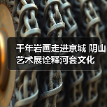 千年岩画走进京城 阴山艺术展诠释河套文化(图2) 千年岩画走进京城 阴山艺术展诠释河套文化(图2)
