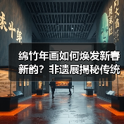 绵竹年画如何焕发新春新韵?非遗展揭秘传统与创新(图1) 绵竹年画如何焕发新春新韵?非遗展揭秘传统与创新(图1)