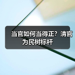 当官如何当得正？清官为民树标杆（图4）