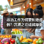 政治工作为何要拒绝虚假？沉潜之功成就厚重实效（图4）
