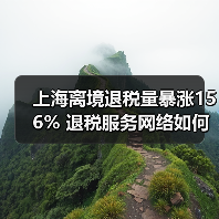 上海离境退税量暴涨156% 退税服务网络如何升级？（图2）