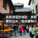 高铁滑雪新体验:京张高铁试点“雪具便利行”服务(图4) 高铁滑雪新体验:京张高铁试点“雪具便利行”服务(图4)