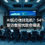 AI医疗信任危机?54%受访者担忧致命错误(图1) AI医疗信任危机?54%受访者担忧致命错误(图1)