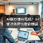 AI医疗信任危机?54%受访者担忧致命错误(图4) AI医疗信任危机?54%受访者担忧致命错误(图4)