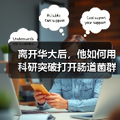 离开华大后,他如何用科研突破打开肠道菌群产业新局(图2) 离开华大后,他如何用科研突破打开肠道菌群产业新局(图2)