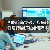 AI医疗新突破:疾病预测与药物研发如何降本增效?(图3) AI医疗新突破:疾病预测与药物研发如何降本增效?(图3)