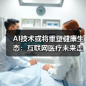 AI技术或将重塑健康生态:互联网医疗未来走向何方?(图4) AI技术或将重塑健康生态:互联网医疗未来走向何方?(图4)