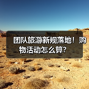 团队旅游新规落地!购物活动怎么算?(图4) 团队旅游新规落地!购物活动怎么算?(图4)