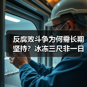 反腐败斗争为何需长期坚持?冰冻三尺非一日之功(图4) 反腐败斗争为何需长期坚持?冰冻三尺非一日之功(图4)