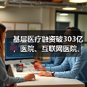 基层医疗融资破303亿，医院、互联网医院、诊所成主力？（图1）