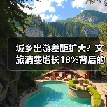 城乡出游差距扩大？文旅消费增长18%背后的数据真相（图4）