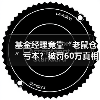基金经理竟靠“老鼠仓”亏本？被罚60万真相曝光（图1）