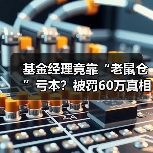 基金经理竟靠“老鼠仓”亏本？被罚60万真相曝光（图2）
