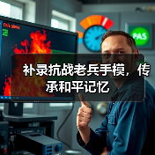 补录抗战老兵手模，传承和平记忆（图4）