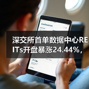 深交所首单数据中心REITs开盘暴涨24.44%，为何引发抢购热潮？（图1）