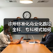 诊所标准化商业化路径：全科、专科模式如何运营？（图3）