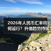 2026年人民币汇率将如何运行?升值趋势持续还是回调?(图1) 2026年人民币汇率将如何运行?升值趋势持续还是回调?(图1)