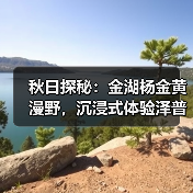 秋日探秘：金湖杨金黄漫野，沉浸式体验泽普胡杨文化！（图1）