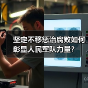 坚定不移惩治腐败如何彰显人民军队力量？