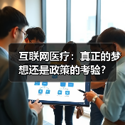 互联网医疗：真正的梦想还是政策的考验？（图2）