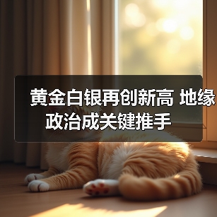 黄金白银再创新高 地缘政治成关键推手（图4）