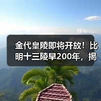金代皇陵即将开放!比明十三陵早200年,揭开千年皇家秘史(图1) 金代皇陵即将开放!比明十三陵早200年,揭开千年皇家秘史(图1)