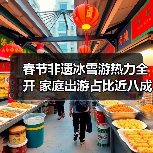 春节非遗冰雪游热力全开 家庭出游占比近八成(图2) 春节非遗冰雪游热力全开 家庭出游占比近八成(图2)