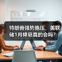 特朗普强势施压,美联储1月降息真的会吗?(图4) 特朗普强势施压,美联储1月降息真的会吗?(图4)