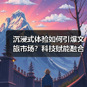 沉浸式体验如何引爆文旅市场?科技赋能融合发展新路径(图2) 沉浸式体验如何引爆文旅市场?科技赋能融合发展新路径(图2)