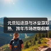 元旦短途游与冰雪游双热,跨年市场燃爆假期(图1) 元旦短途游与冰雪游双热,跨年市场燃爆假期(图1)