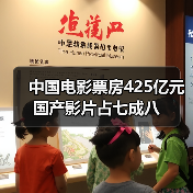 中国电影票房425亿元 国产影片占七成八(图3) 中国电影票房425亿元 国产影片占七成八(图3)